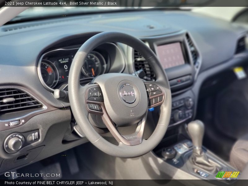 Billet Silver Metallic / Black 2021 Jeep Cherokee Latitude 4x4