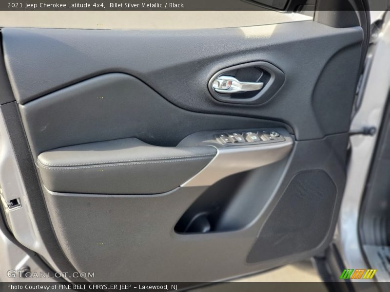 Billet Silver Metallic / Black 2021 Jeep Cherokee Latitude 4x4