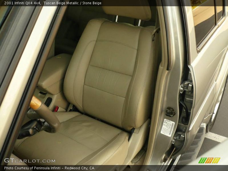 Tuscan Beige Metallic / Stone Beige 2001 Infiniti QX4 4x4