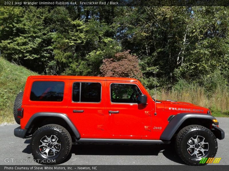  2021 Wrangler Unlimited Rubicon 4x4 Firecracker Red