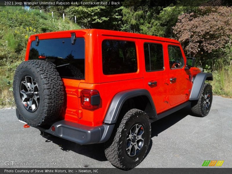 Firecracker Red / Black 2021 Jeep Wrangler Unlimited Rubicon 4x4