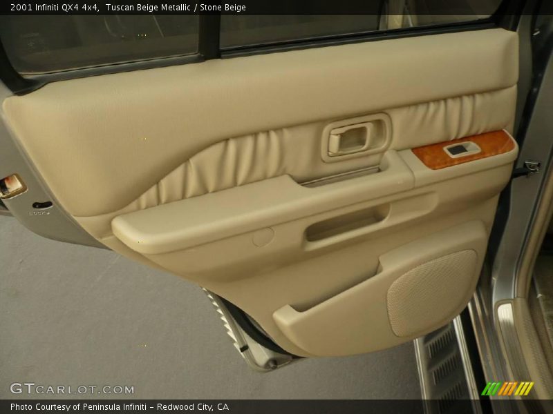 Tuscan Beige Metallic / Stone Beige 2001 Infiniti QX4 4x4
