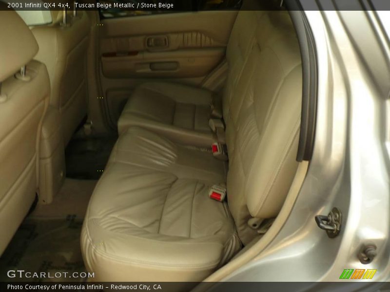 Tuscan Beige Metallic / Stone Beige 2001 Infiniti QX4 4x4