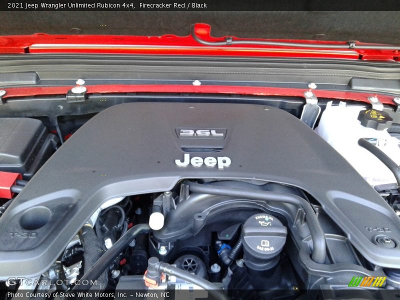  2021 Wrangler Unlimited Rubicon 4x4 Engine - 3.6 Liter DOHC 24-Valve VVT V6