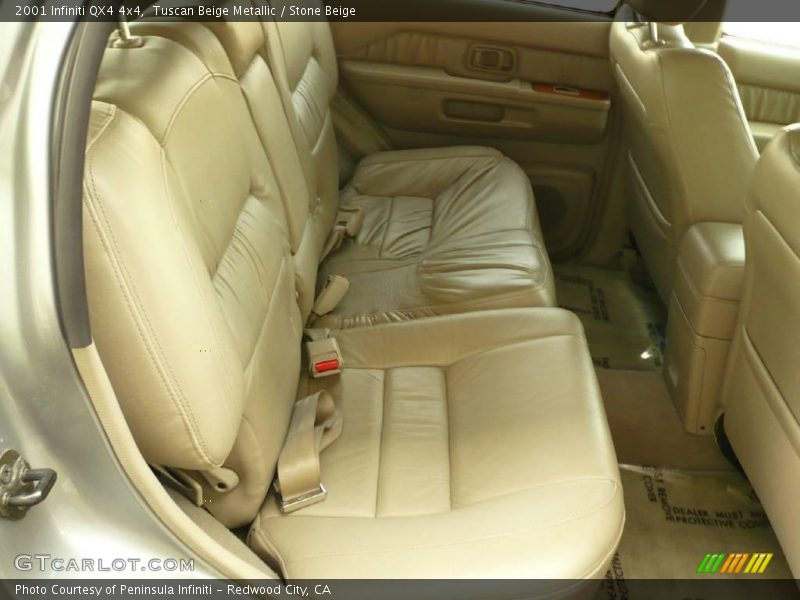 Tuscan Beige Metallic / Stone Beige 2001 Infiniti QX4 4x4