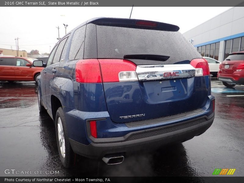 Slate Blue Metallic / Jet Black 2016 GMC Terrain SLE