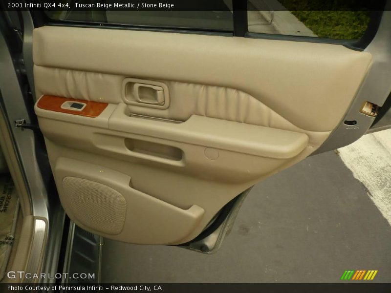 Tuscan Beige Metallic / Stone Beige 2001 Infiniti QX4 4x4