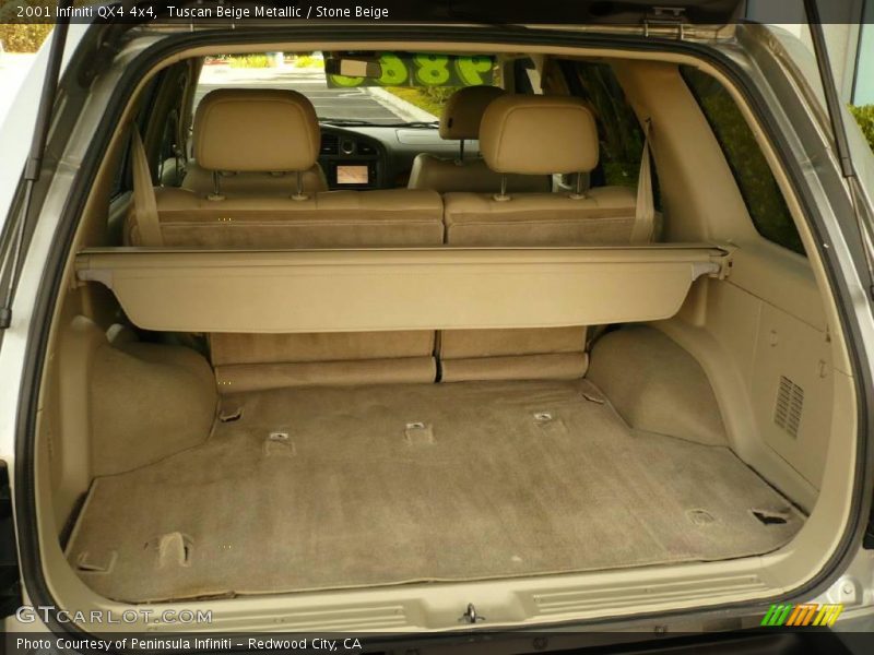 Tuscan Beige Metallic / Stone Beige 2001 Infiniti QX4 4x4