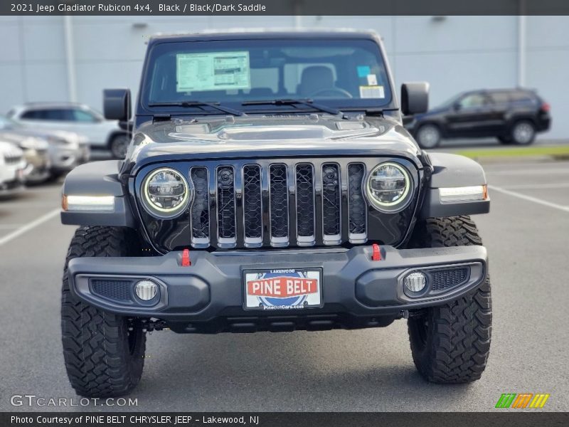 Black / Black/Dark Saddle 2021 Jeep Gladiator Rubicon 4x4