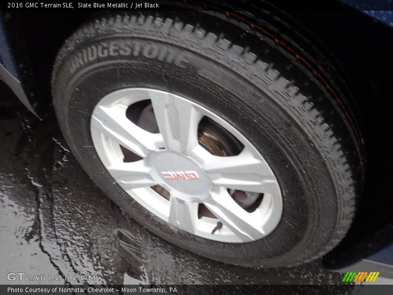 Slate Blue Metallic / Jet Black 2016 GMC Terrain SLE