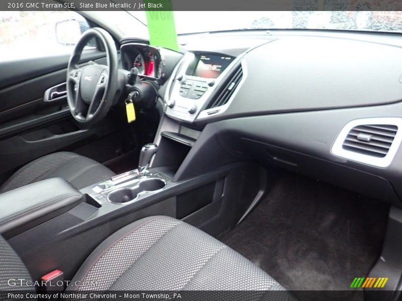 Slate Blue Metallic / Jet Black 2016 GMC Terrain SLE