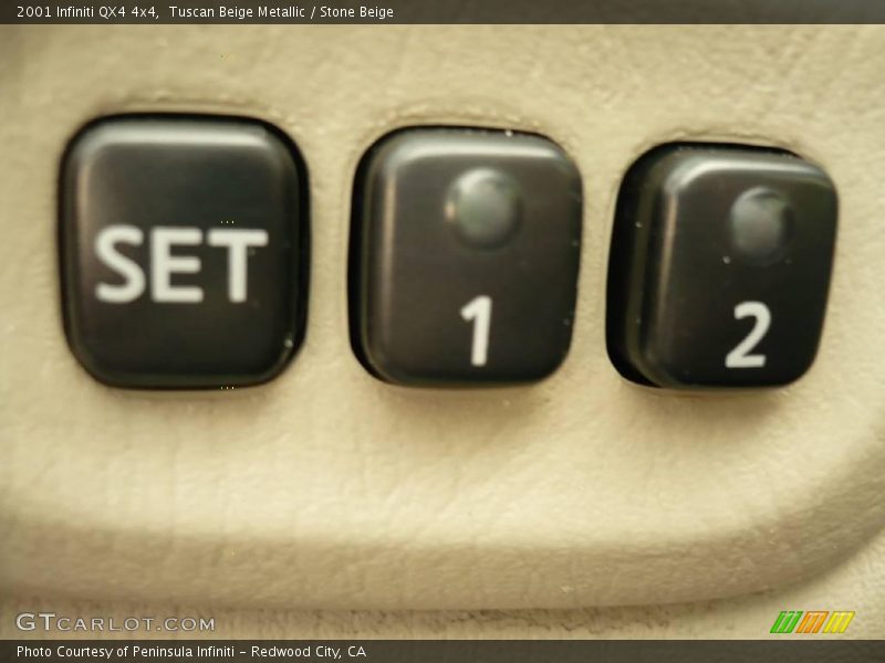 Tuscan Beige Metallic / Stone Beige 2001 Infiniti QX4 4x4