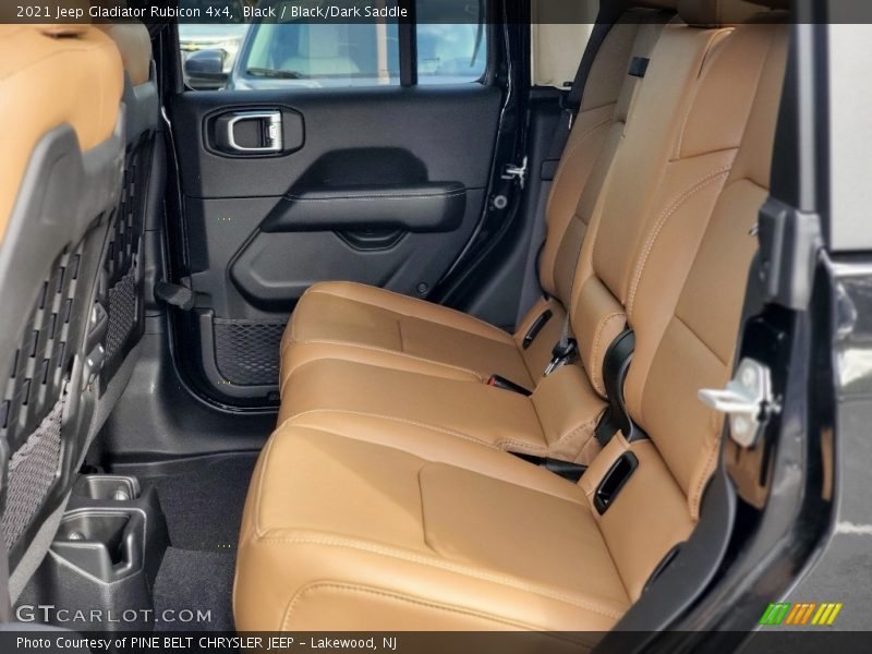 Rear Seat of 2021 Gladiator Rubicon 4x4