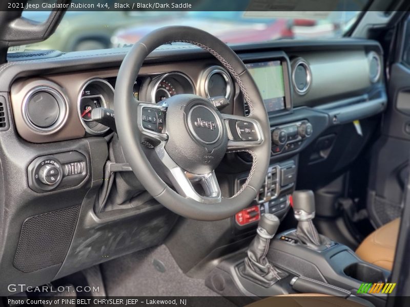 Dashboard of 2021 Gladiator Rubicon 4x4