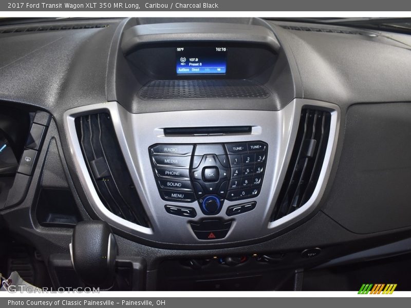 Controls of 2017 Transit Wagon XLT 350 MR Long