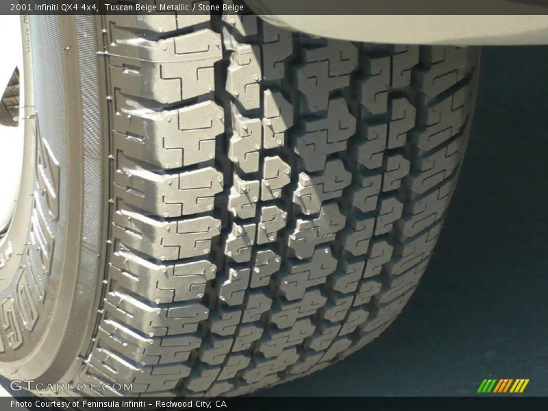 Tuscan Beige Metallic / Stone Beige 2001 Infiniti QX4 4x4