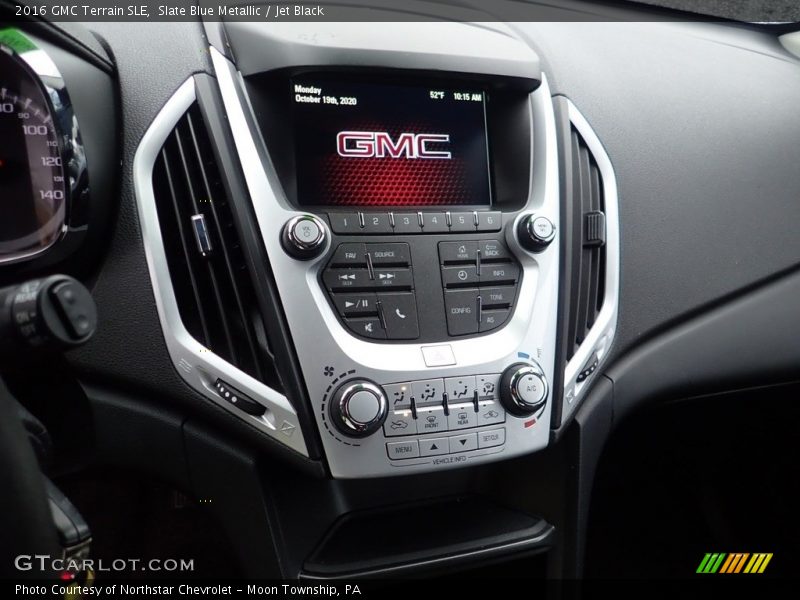 Slate Blue Metallic / Jet Black 2016 GMC Terrain SLE