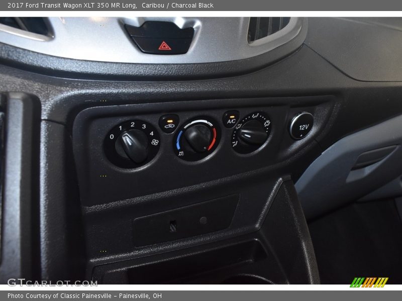 Controls of 2017 Transit Wagon XLT 350 MR Long