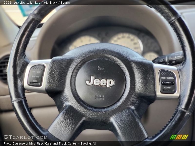 Black / Taupe 2002 Jeep Liberty Limited 4x4