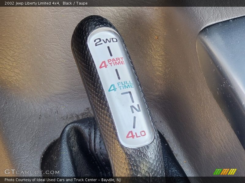 Black / Taupe 2002 Jeep Liberty Limited 4x4
