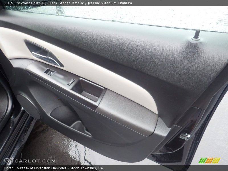 Black Granite Metallic / Jet Black/Medium Titanium 2015 Chevrolet Cruze LS