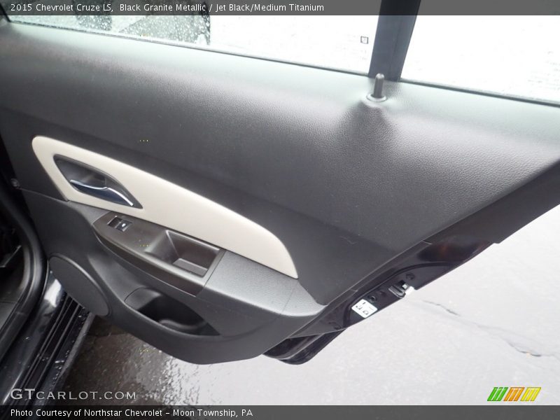 Black Granite Metallic / Jet Black/Medium Titanium 2015 Chevrolet Cruze LS