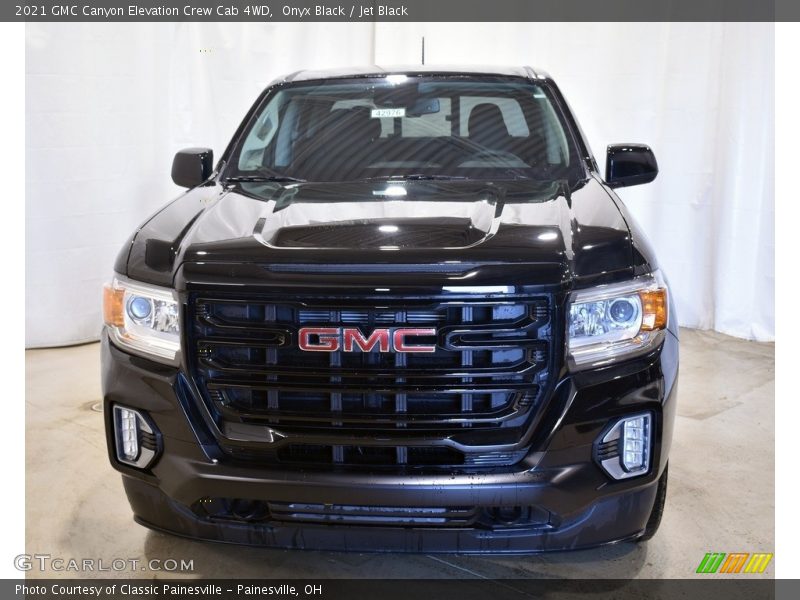 Onyx Black / Jet Black 2021 GMC Canyon Elevation Crew Cab 4WD