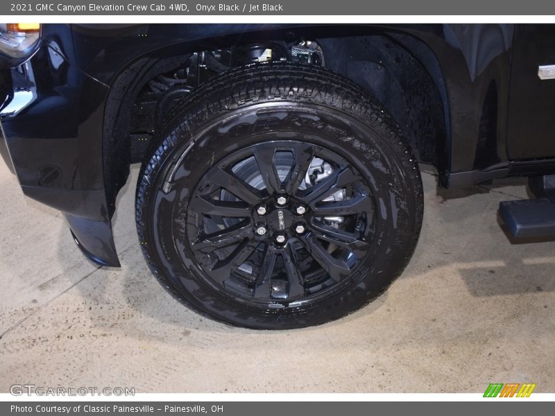 Onyx Black / Jet Black 2021 GMC Canyon Elevation Crew Cab 4WD