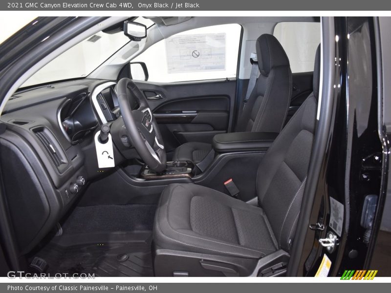 Onyx Black / Jet Black 2021 GMC Canyon Elevation Crew Cab 4WD