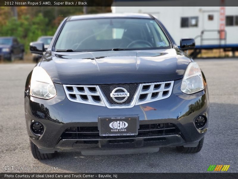 Super Black / Black 2012 Nissan Rogue S AWD