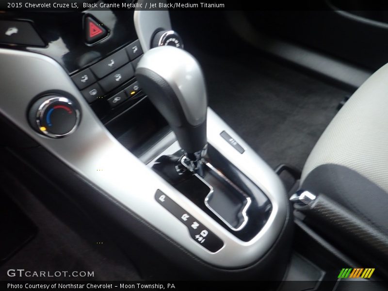 Black Granite Metallic / Jet Black/Medium Titanium 2015 Chevrolet Cruze LS