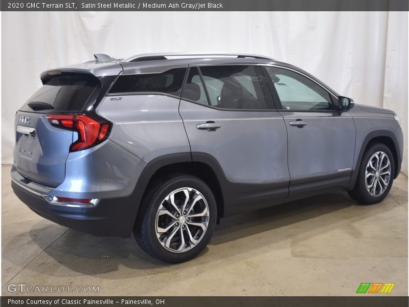Satin Steel Metallic / Medium Ash Gray/Jet Black 2020 GMC Terrain SLT