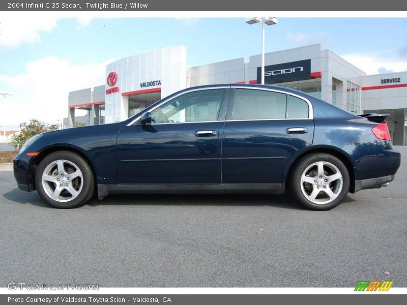 Twilight Blue / Willow 2004 Infiniti G 35 Sedan