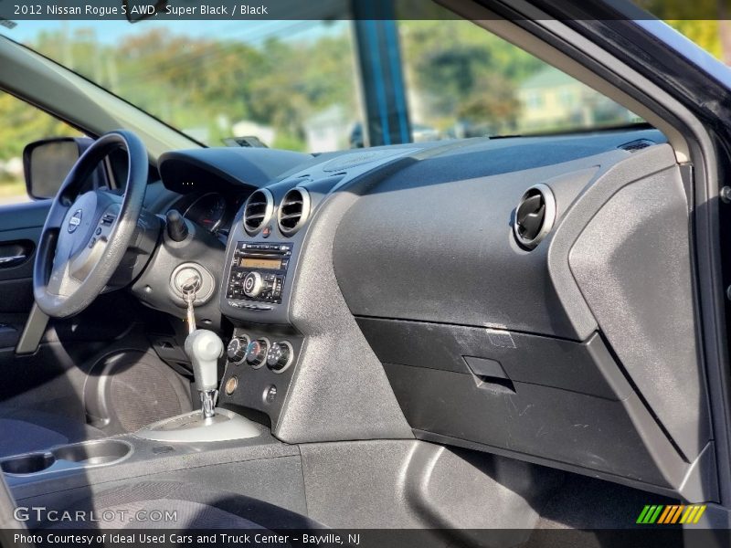 Super Black / Black 2012 Nissan Rogue S AWD