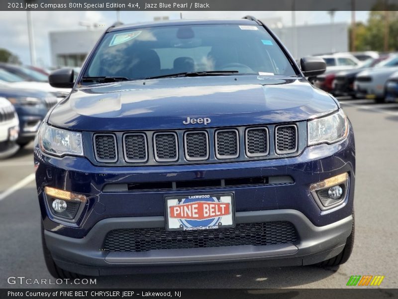 Jazz Blue Pearl / Black 2021 Jeep Compass 80th Special Edition 4x4