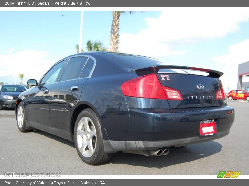 Twilight Blue / Willow 2004 Infiniti G 35 Sedan