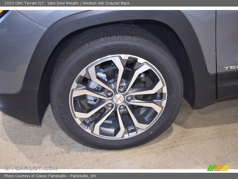 Satin Steel Metallic / Medium Ash Gray/Jet Black 2020 GMC Terrain SLT