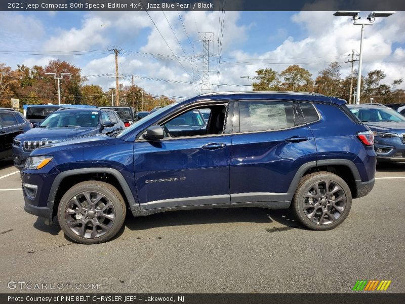  2021 Compass 80th Special Edition 4x4 Jazz Blue Pearl