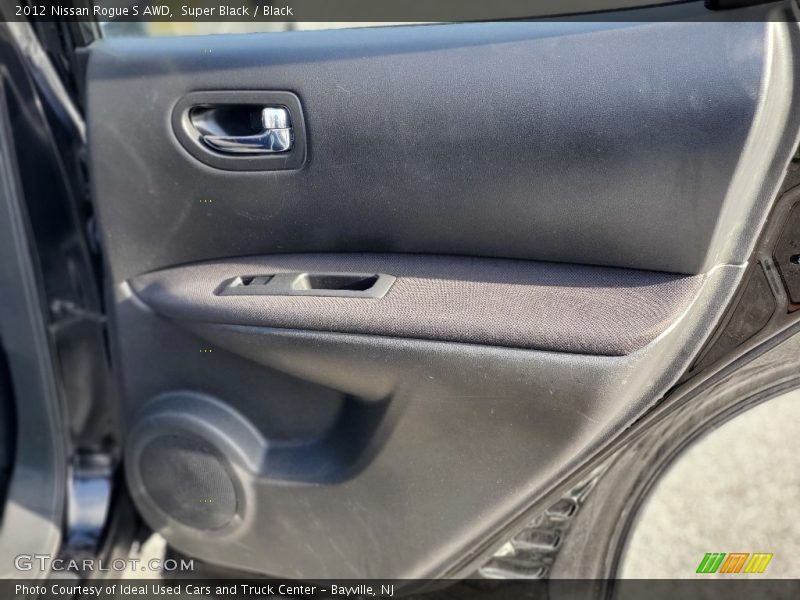 Super Black / Black 2012 Nissan Rogue S AWD