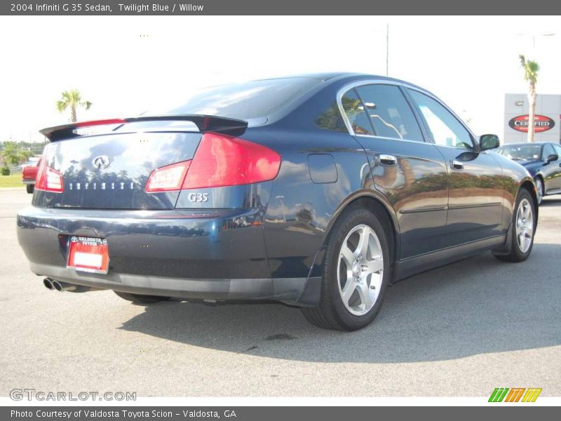 Twilight Blue / Willow 2004 Infiniti G 35 Sedan