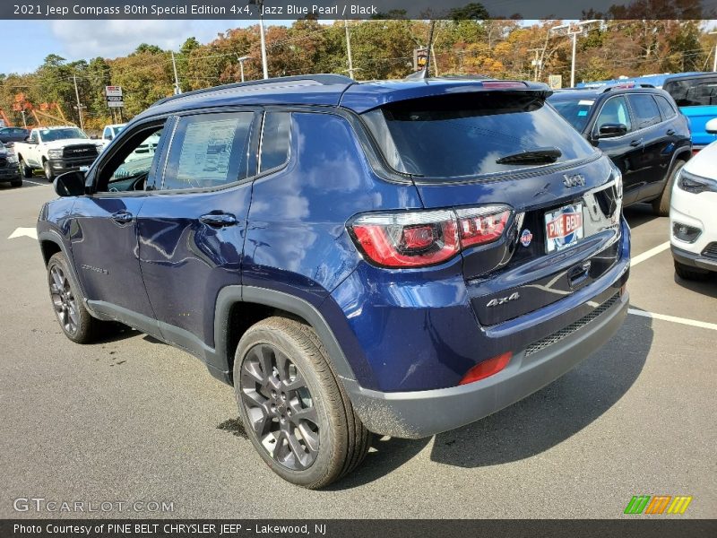 Jazz Blue Pearl / Black 2021 Jeep Compass 80th Special Edition 4x4