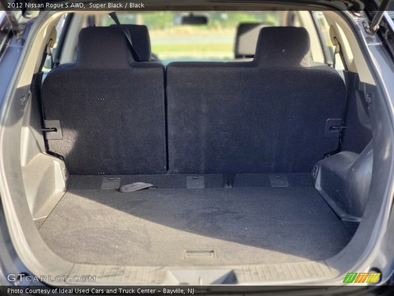Super Black / Black 2012 Nissan Rogue S AWD