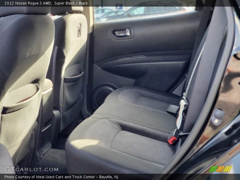 Super Black / Black 2012 Nissan Rogue S AWD