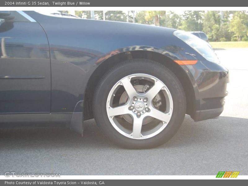Twilight Blue / Willow 2004 Infiniti G 35 Sedan