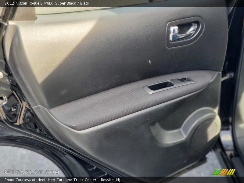 Super Black / Black 2012 Nissan Rogue S AWD