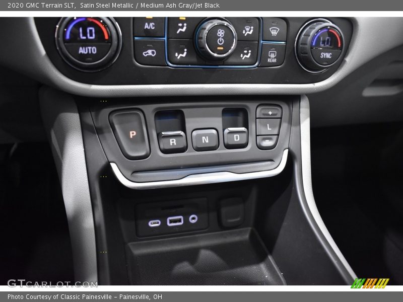 Satin Steel Metallic / Medium Ash Gray/Jet Black 2020 GMC Terrain SLT