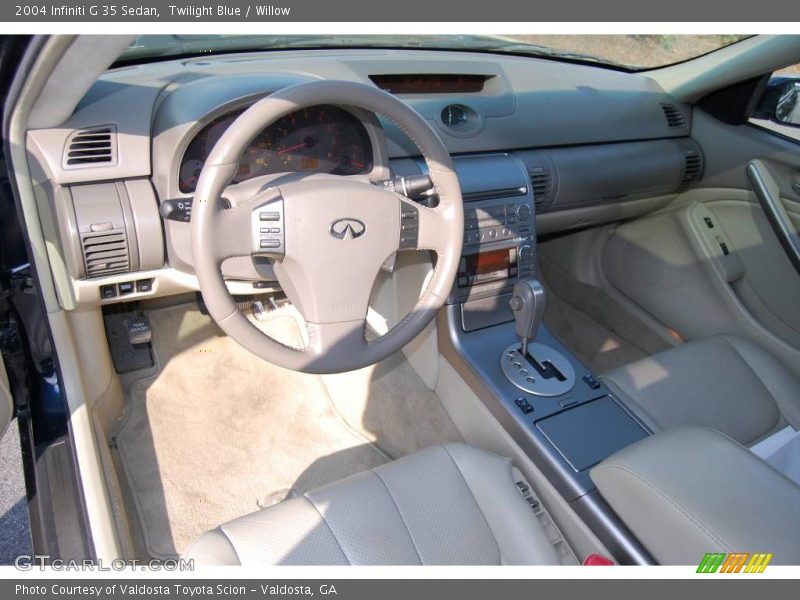 Twilight Blue / Willow 2004 Infiniti G 35 Sedan