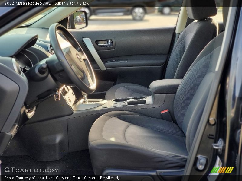 Super Black / Black 2012 Nissan Rogue S AWD