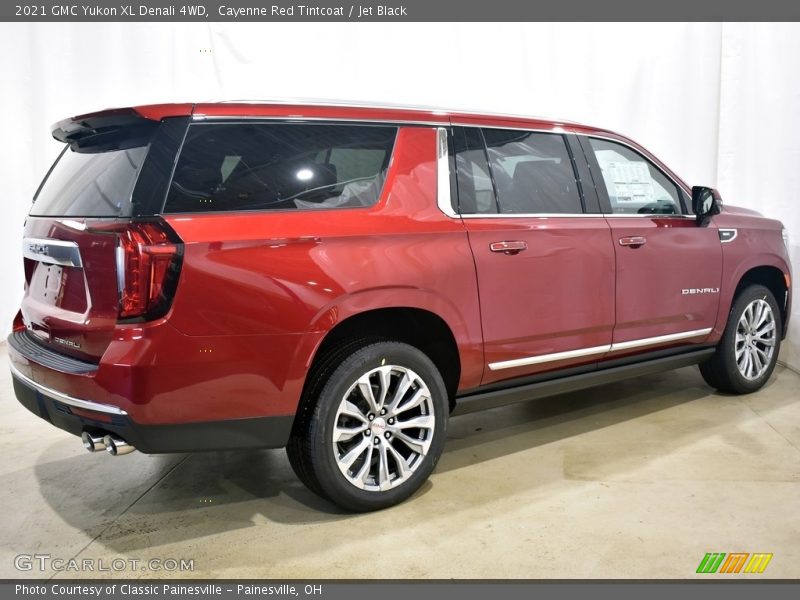 Cayenne Red Tintcoat / Jet Black 2021 GMC Yukon XL Denali 4WD