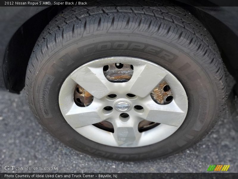 Super Black / Black 2012 Nissan Rogue S AWD
